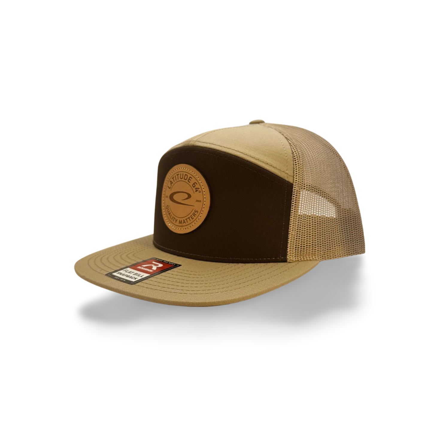 Latitude 64 Leather Patch Hat 7 Panel – Soar Disc Golf Latitude 64 Leather Patch Hat 7 Panel – Soar Disc Golf