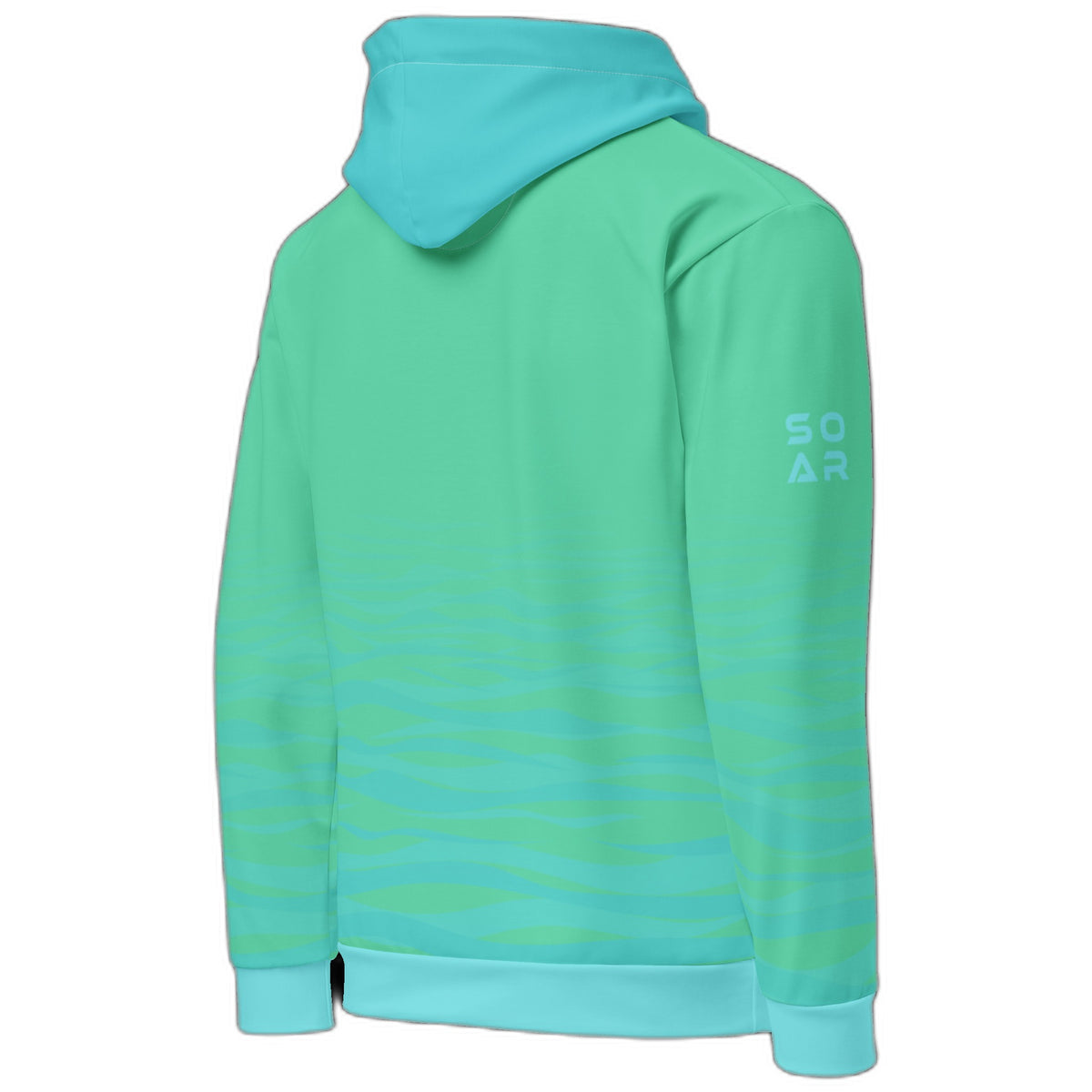 Lifestyle Performance Hoodie back studio view