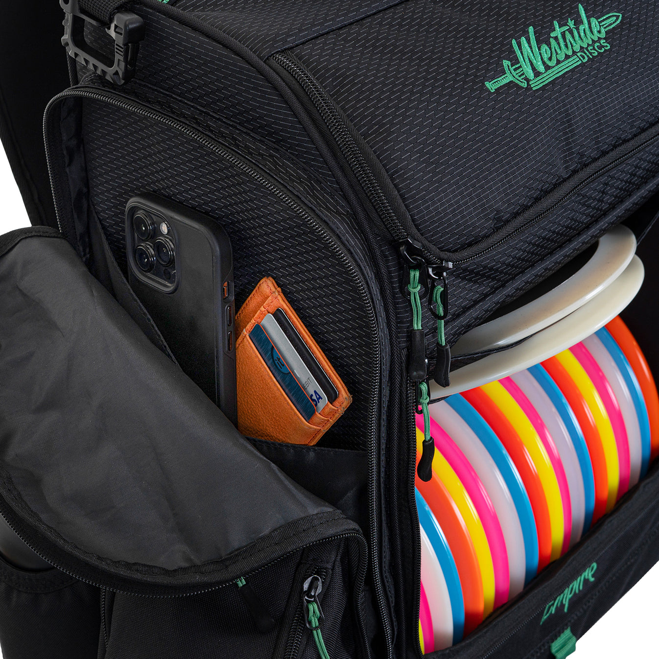 Westside Discs Empire Backpack Disc Golf Bag