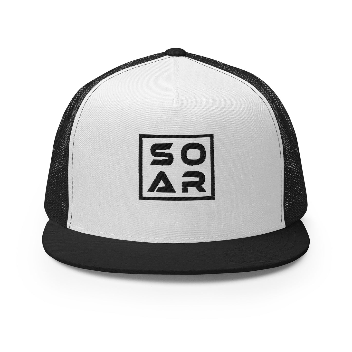 Soar Box 5 Panel Trucker Hat 6606B