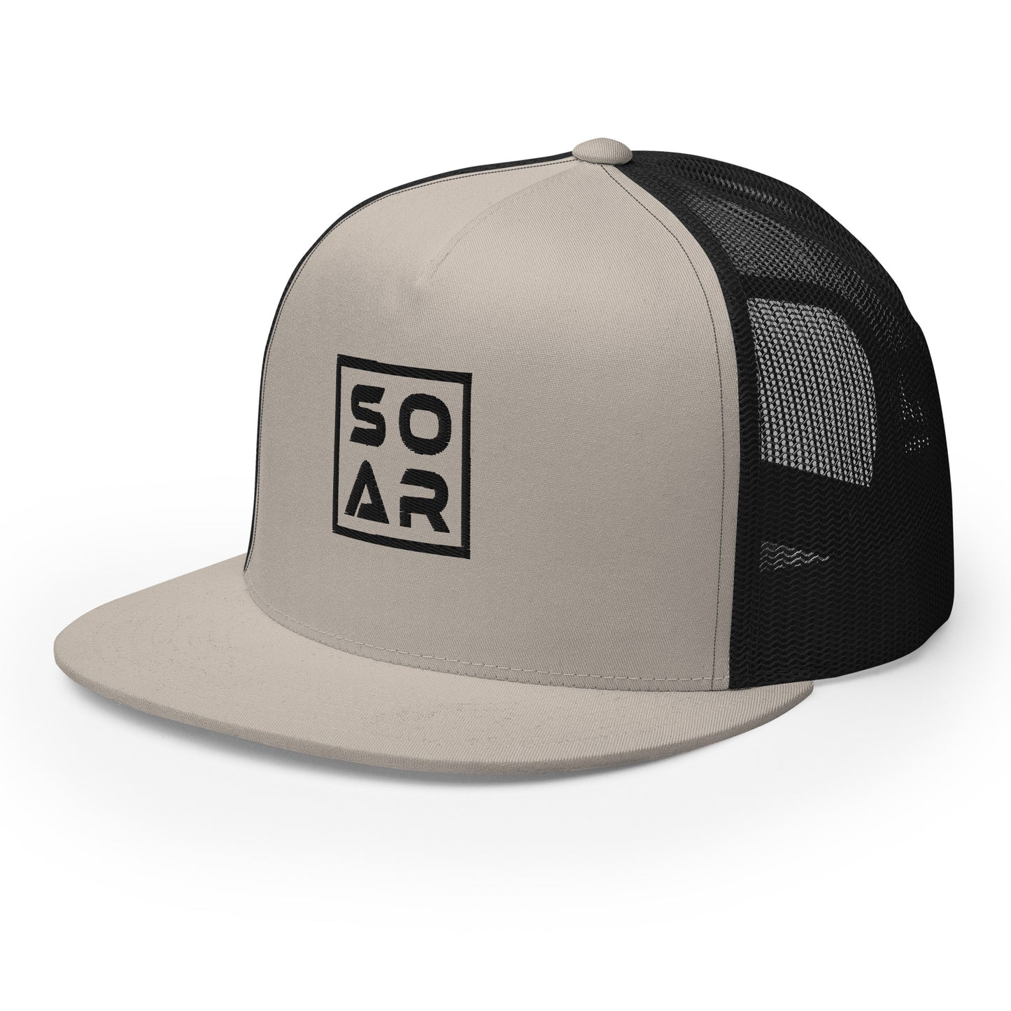 Soar Box 5 Panel Trucker Hat 6606B