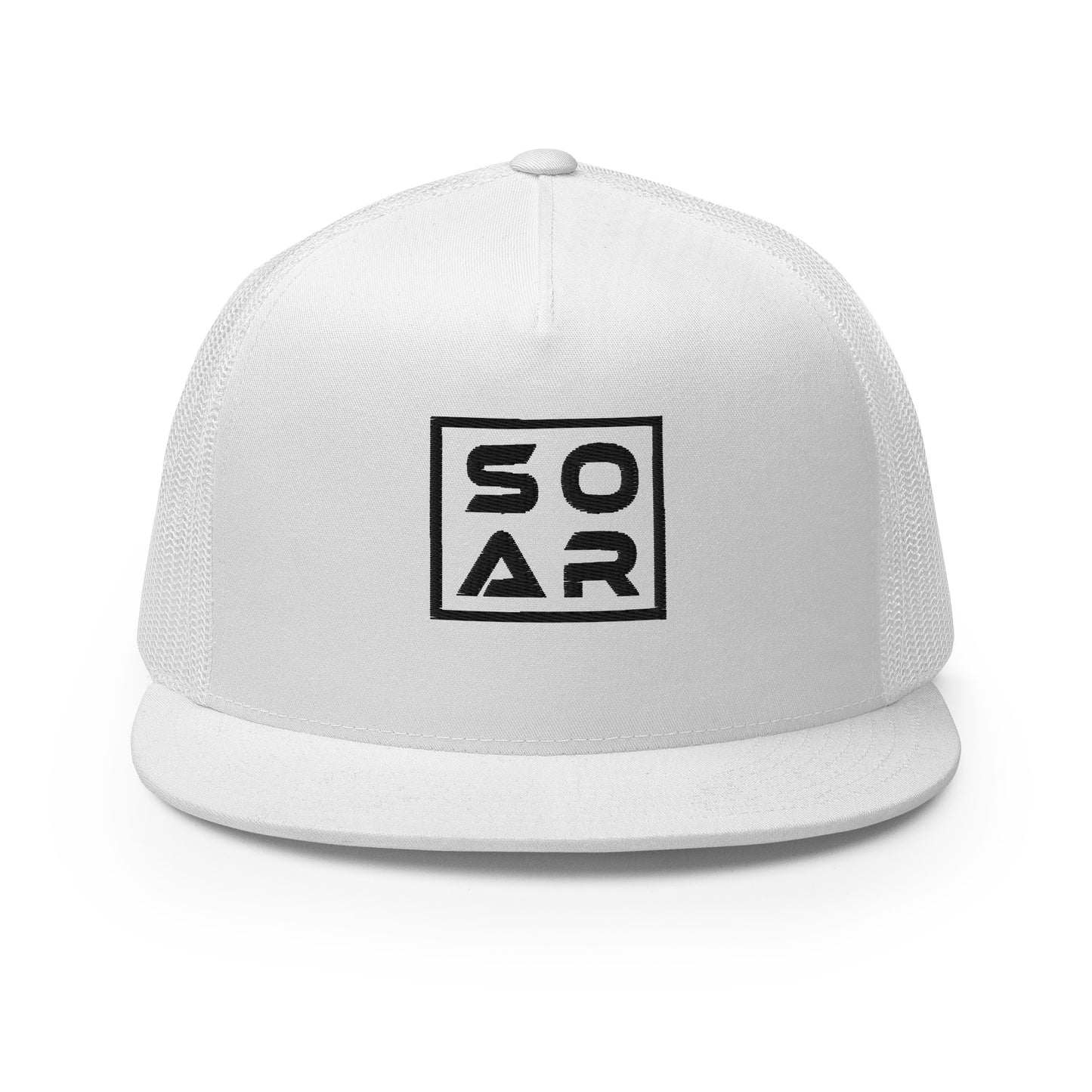 Soar Box 5 Panel Trucker Hat 6606B