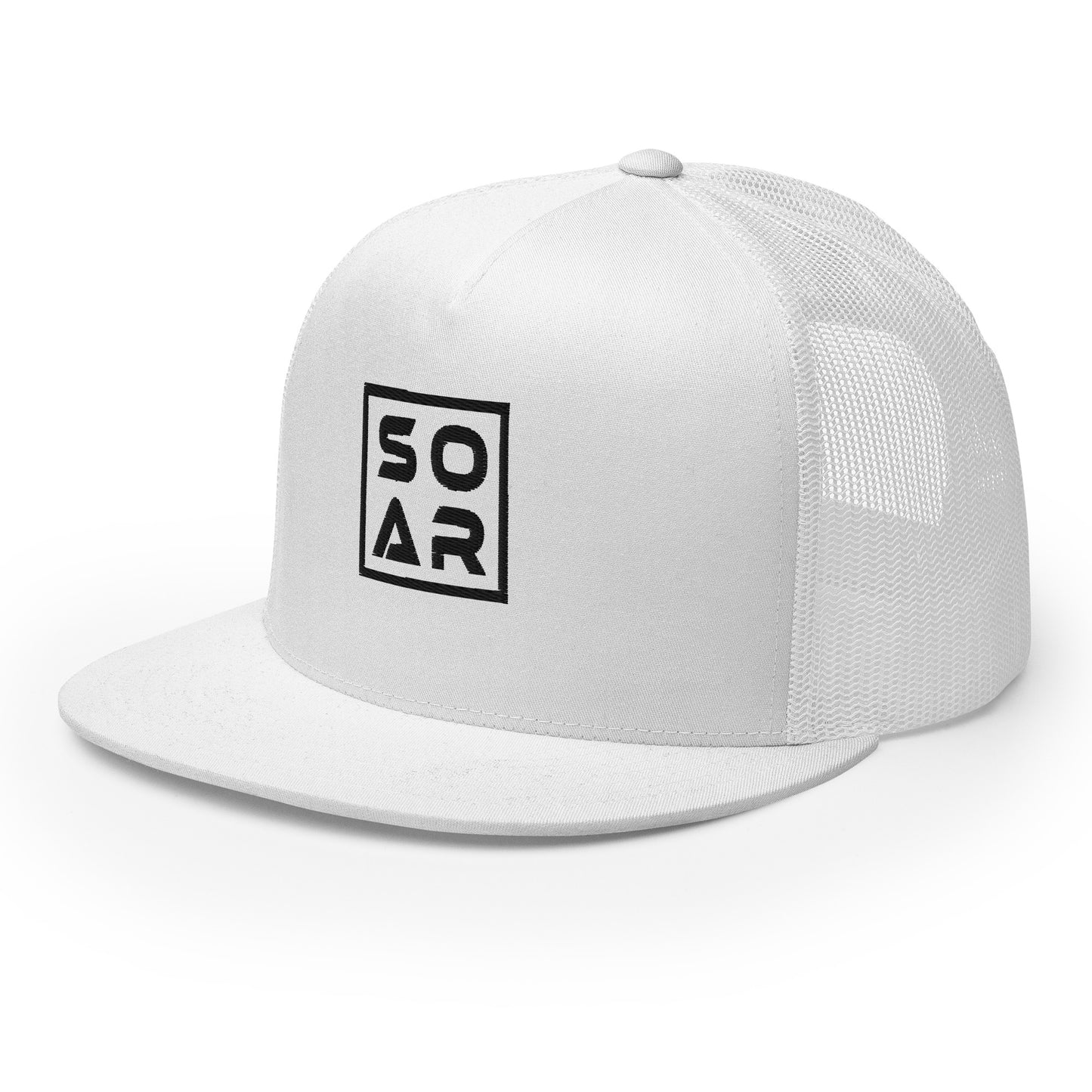 Soar Box 5 Panel Trucker Hat 6606B