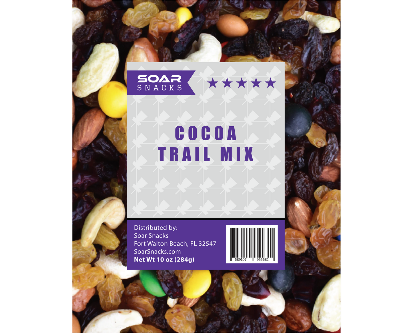 Cocoa Trail Mix 10 oz