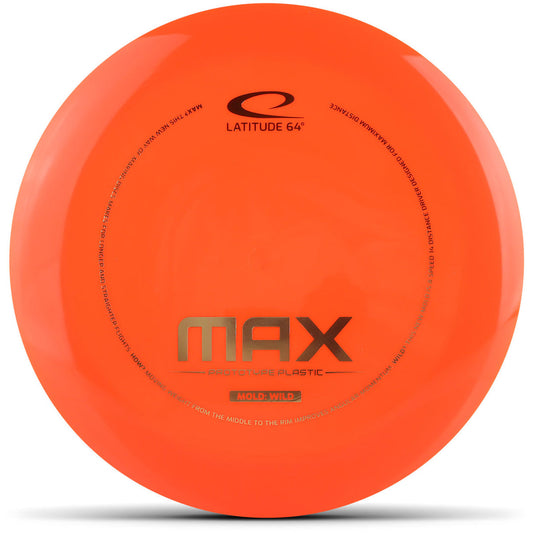 Latitude 64 Wild Max Prototype in orange