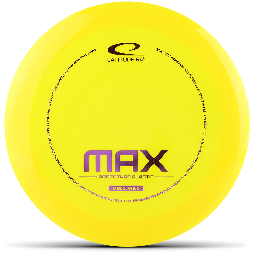 Latitude 64 Wild Max Prototype in yellow