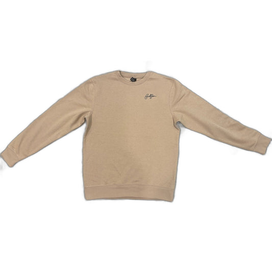 Soar Hand Drawn Series Frolfer Crewneck in Desert Tan